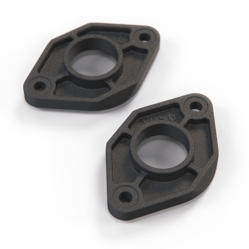 Fiat 500 Sunroof Repair Kit Component Bracket Set of 2 Black (131223704AS02) — view 3