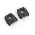 Fiat 600 Seat 124 127 600 Seat Belt Bolt Cap Cover and Hook Holder Set of 2 Black