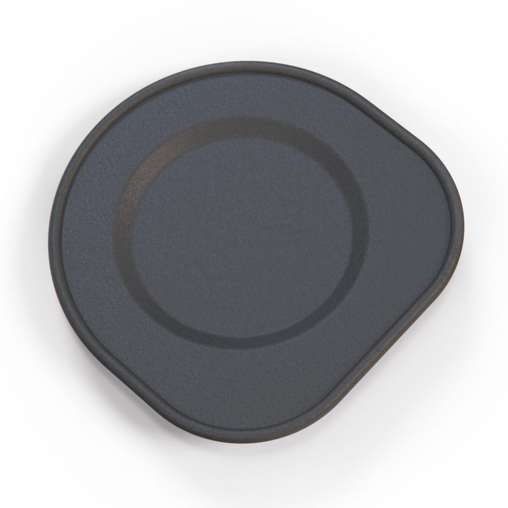 Fiat 850 Spider Coupe Fuel Tank Sender Cover Plate Black 4227550 — view 2