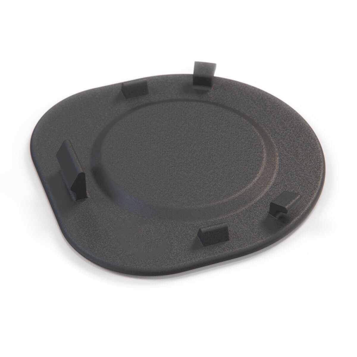 Fiat 850 Spider Coupe Fuel Tank Sender Cover Plate Black 4227550