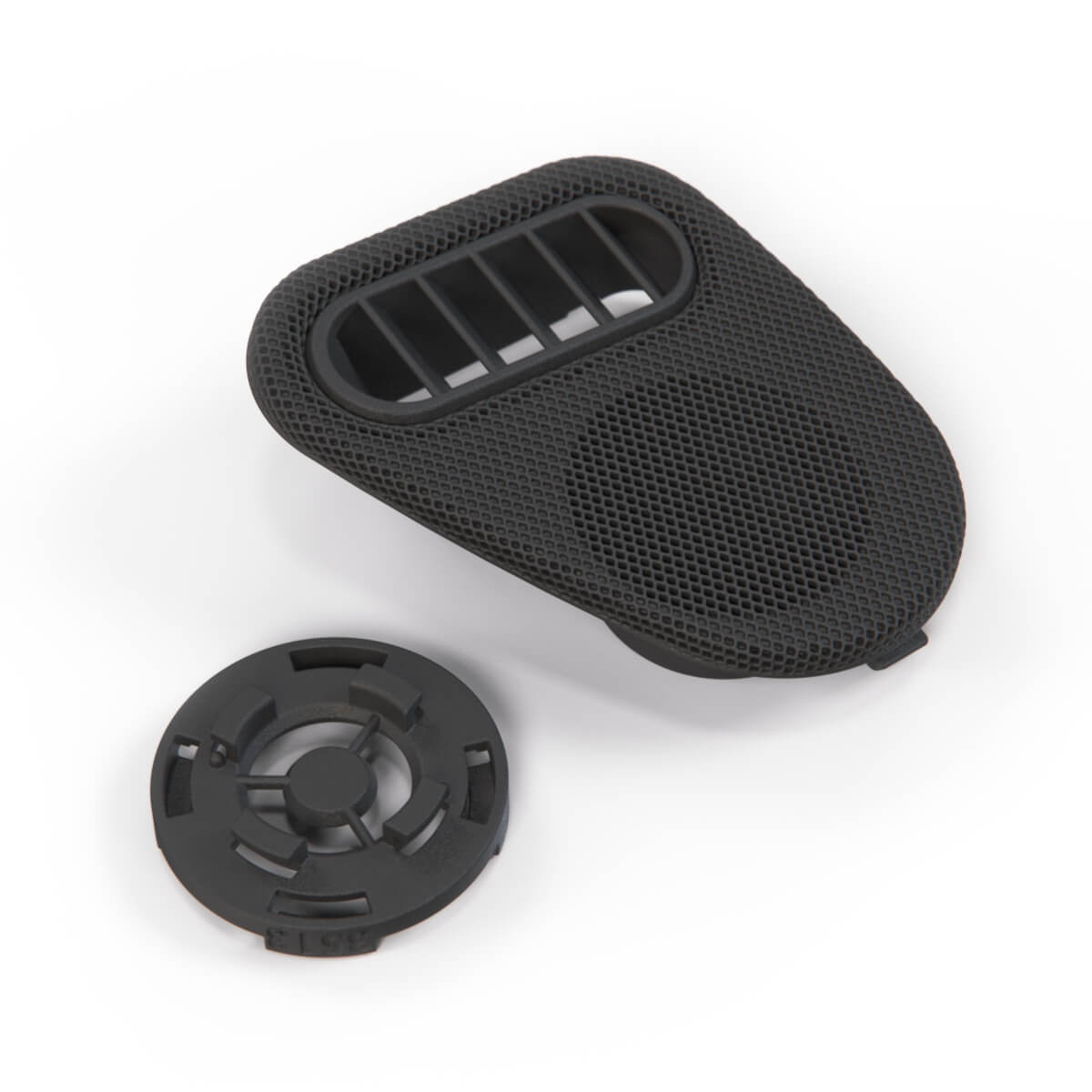 Fiat Coupe Speaker Cover and Air Vent Trim Left or Right Black (46303412 / 46305742)