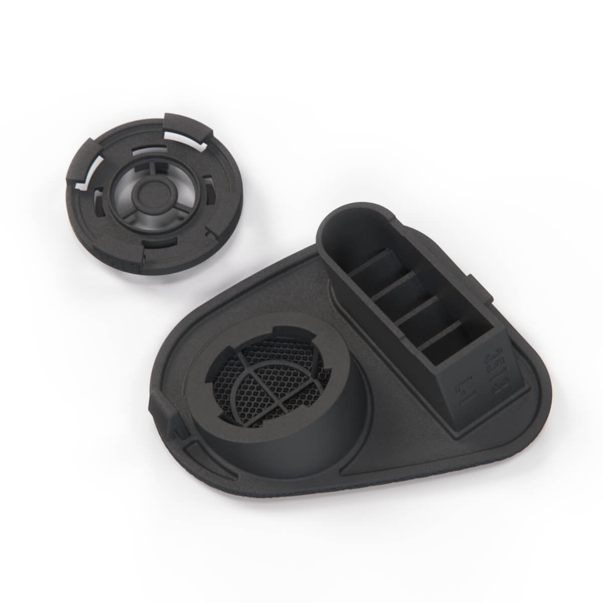 Fiat Coupe Speaker Cover and Air Vent Trim Left or Right Black (46303412 / 46305742) — view 5