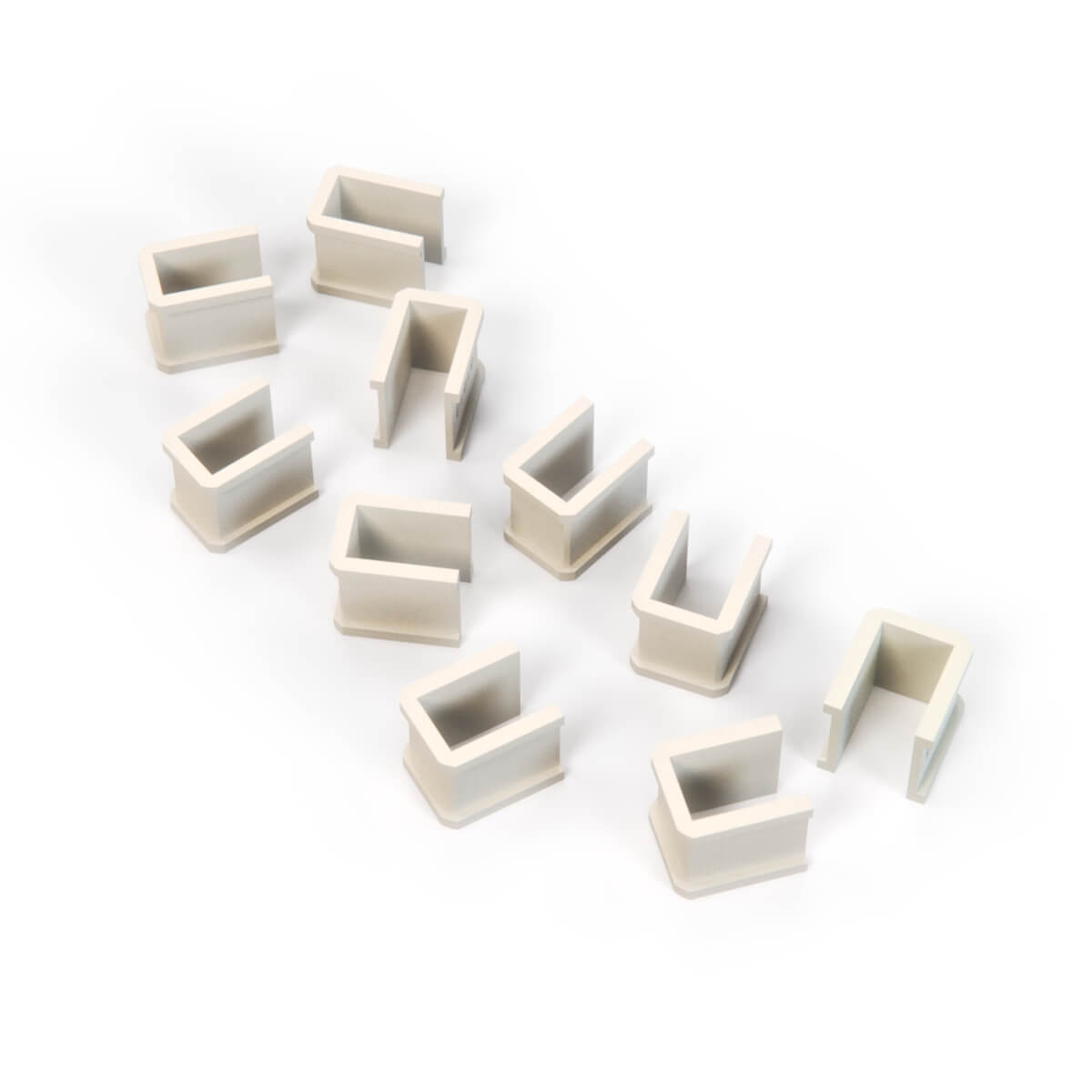 Fiat FSO Fiat 125p Inserts for Metal Spring Clamps Set of 8 Variants