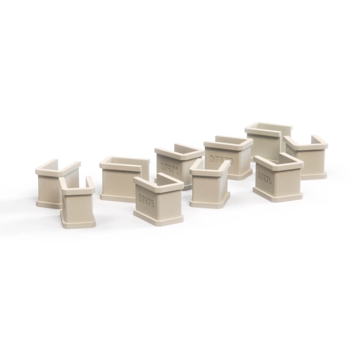 Fiat FSO Fiat 125p Inserts for Metal Spring Clamps Set of 8 Variants — view 2