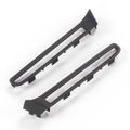 Fiat Seicento 600 Sporting Abarth Schumacher Front Light Lower Grille Set of 2 Black