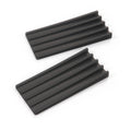 Fiat X1/9 Side Bumper Trim Set Left And Right Black 4247292