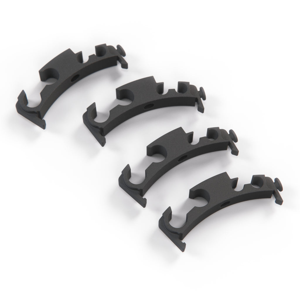 Ford Cosworth Sierra Sapphire Fuel Line Retaining Clip Set of 4 Black (6110209)