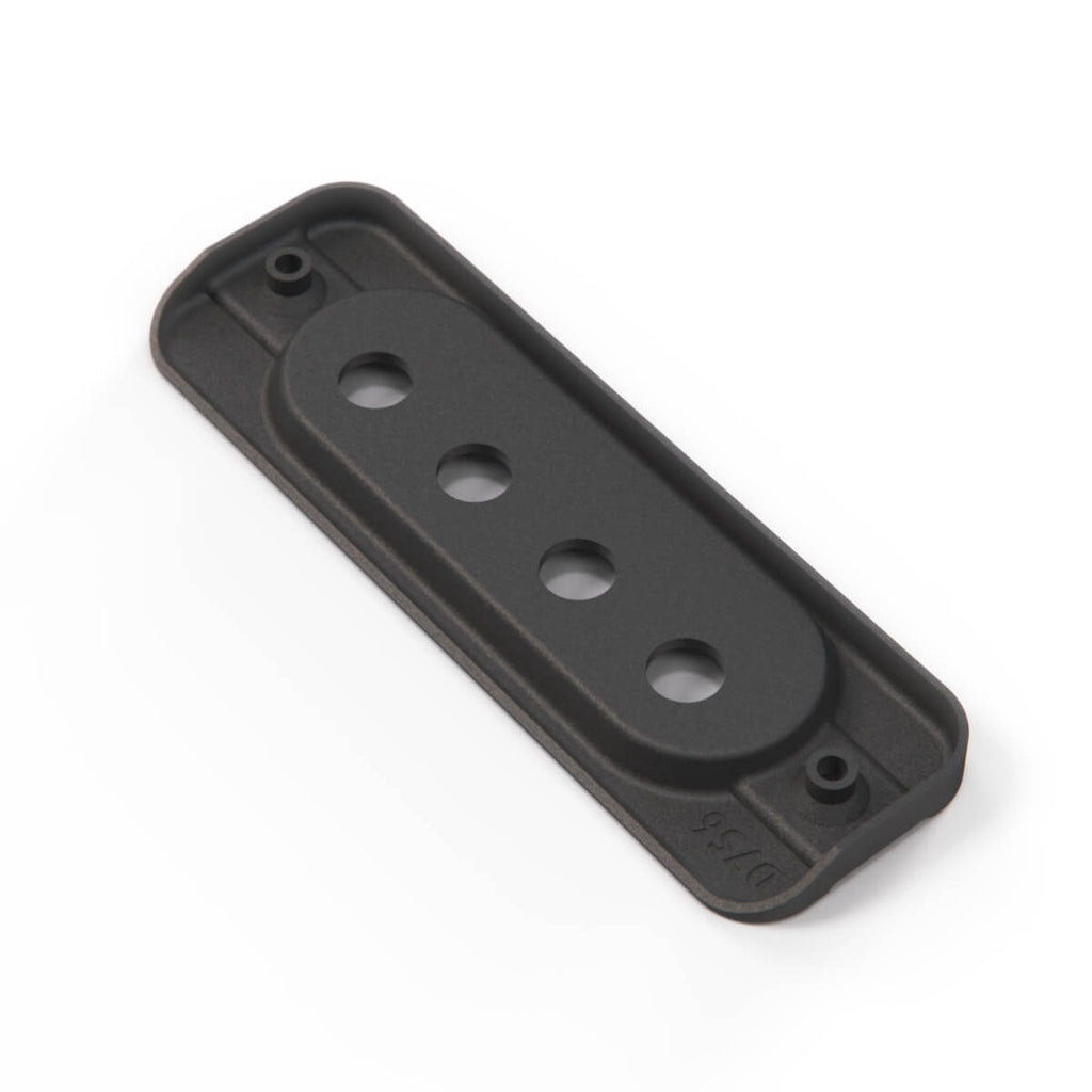 Ford Escort Mk1 Heater Control Switch Panel Custom Fit Black — view 3