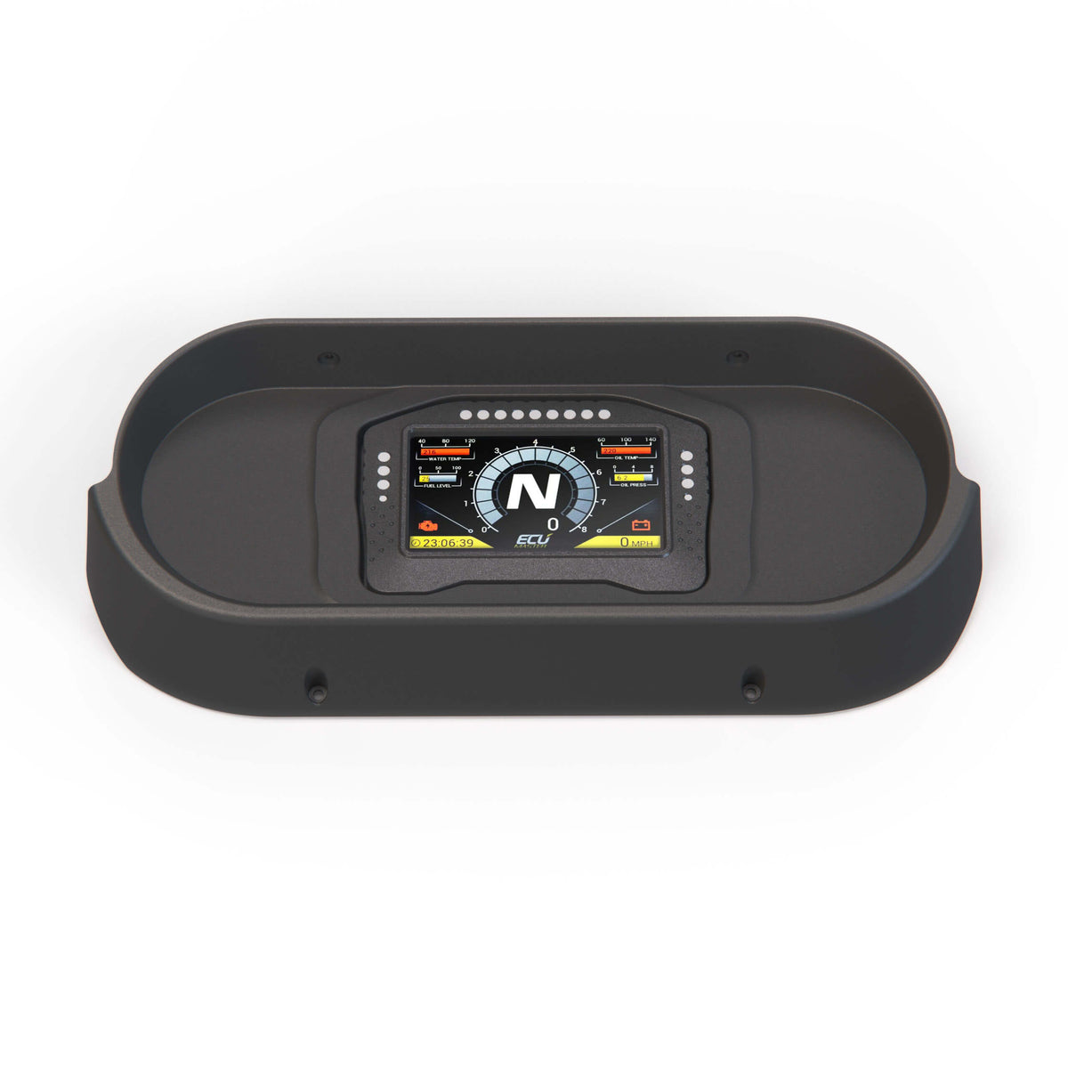 Ford Escort MK1 Instrument Cluster Binnacle Compatible with Ecu Masters ADU5v2 Display Black — view 2