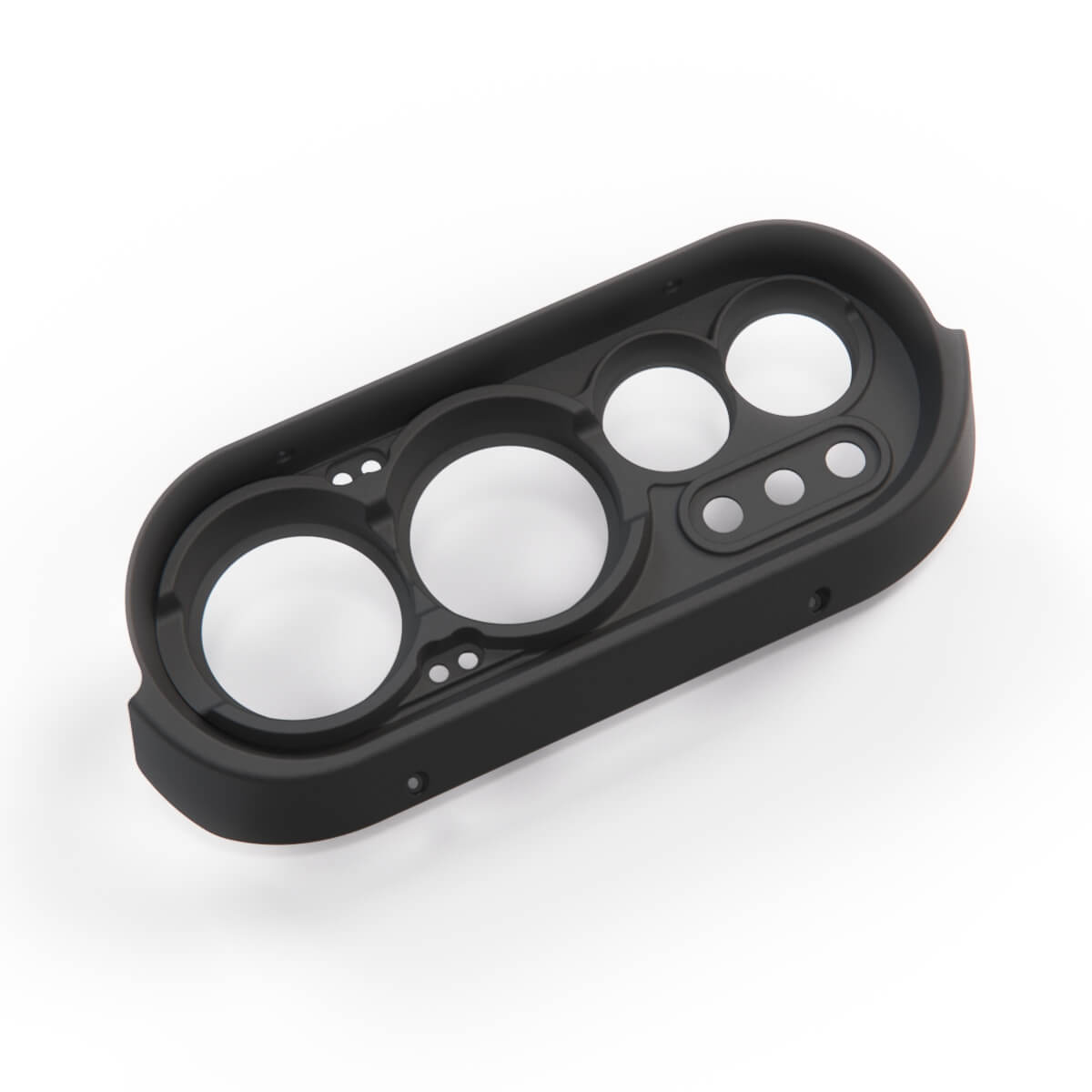 Ford Escort MK1 Instrument Cluster Binnacle Compatible with OTS Gauges RHD Black — view 3