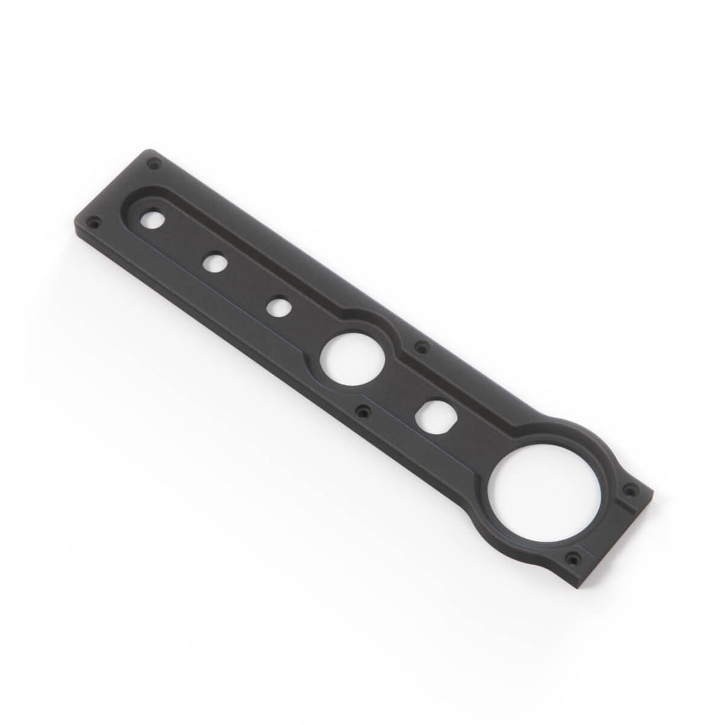 Ford Escort MK1 MK2 Centre Console Switch Panel Custom Fit Black — view 3