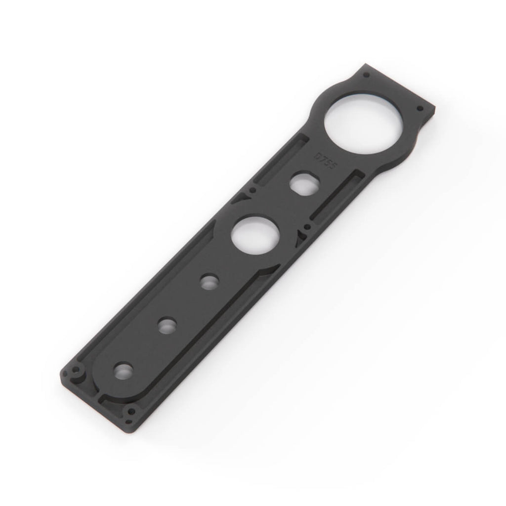 Ford Escort MK1 MK2 Centre Console Switch Panel Custom Fit Black — view 5
