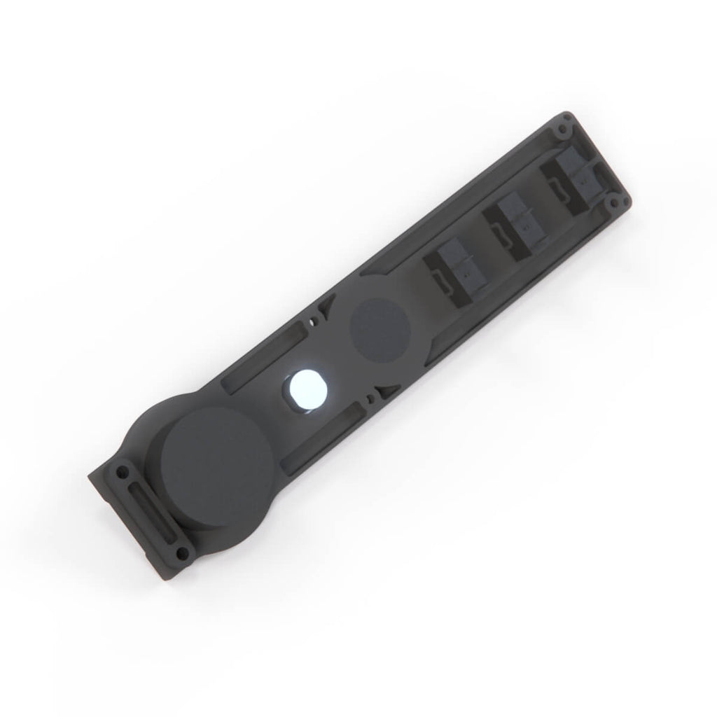 Ford Escort MK1 MK2 Centre Console Switch Panel Custom Fit Black — view 6