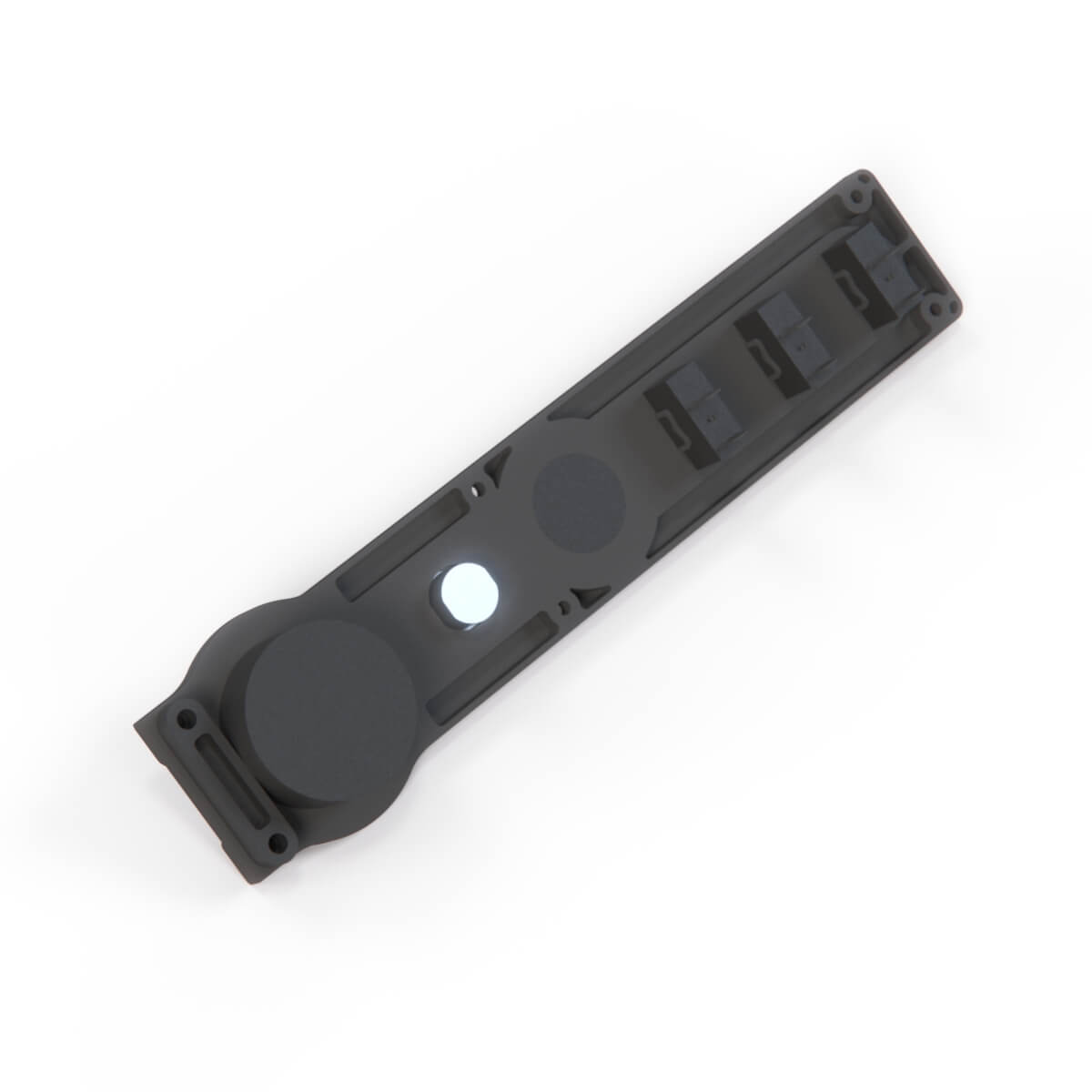 Ford Escort MK1 MK2 Centre Console Switch Panel Custom Fit Black — view 6