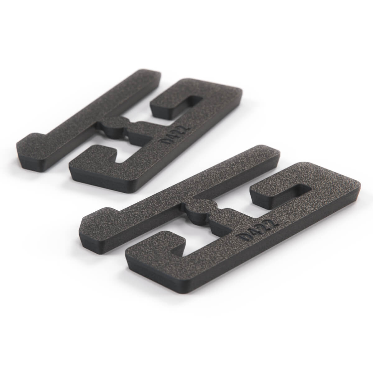 Ford Escort Mk2 Capri 1.3 Wing Badges Set of 2 Primed or Black (6029082) — view 3