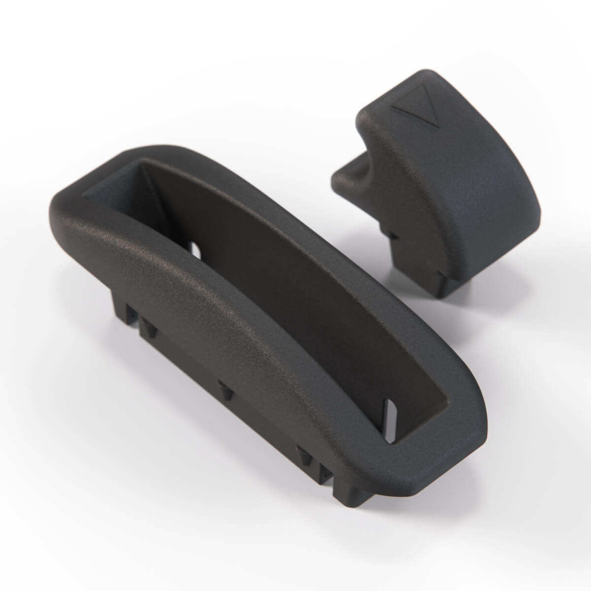 Ford Escort Mk3 Orion Mk1 Fiesta Mk1 Mk2 Front Seat Back Locking Mechanism Knob and Bezel — view 4