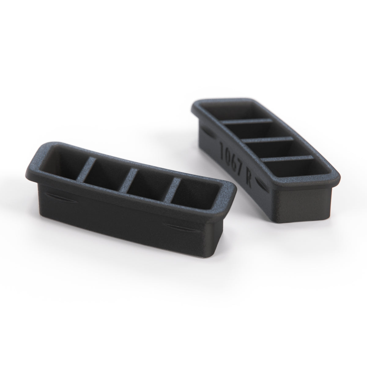Ford Escort MK3 RS1600i/XR3 Demister Dash Side Vents Left and Right Black 81AG18K555BA & 81AG18C491BA — view 2