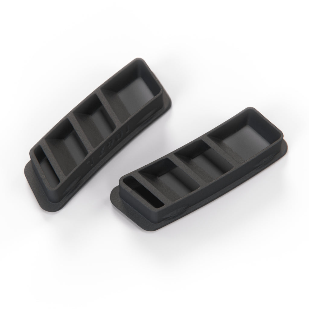 Ford Escort MK3 RS1600i/XR3 Demister Dash Side Vents Left and Right Black 81AG18K555BA & 81AG18C491BA — view 3