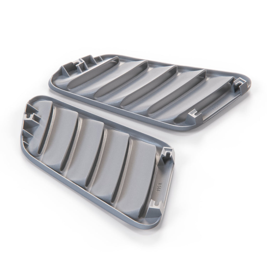 Ford Escort MK4 RS Turbo Bonnet Vents Cover Pair Primed 1666274 & 1666275 — view 2