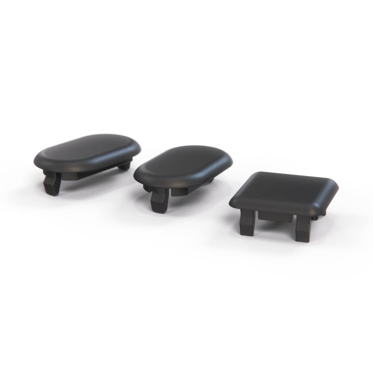 Ford Escort MK5 Electric Window Switch Button Blank Cap Black (1661499 / 6537943 / 91AG14529AB) — view 2