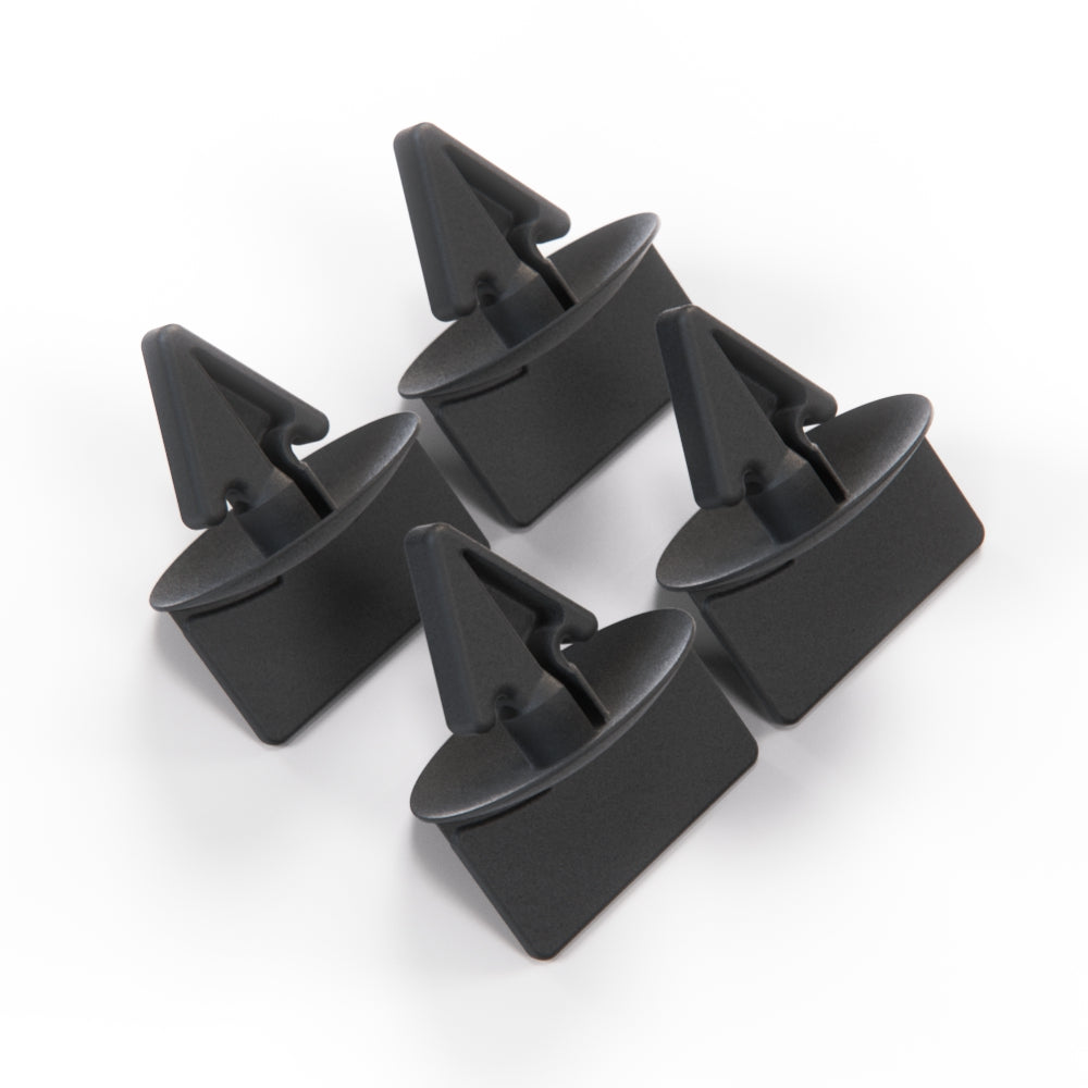Ford Escort RS Cosworth Front Bumper Clip Black Set Of 4 Ford 6123961 — view 2