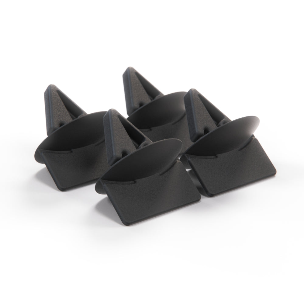 Ford Escort RS Cosworth Front Bumper Clip Black Set Of 4 Ford 6123961 — view 3