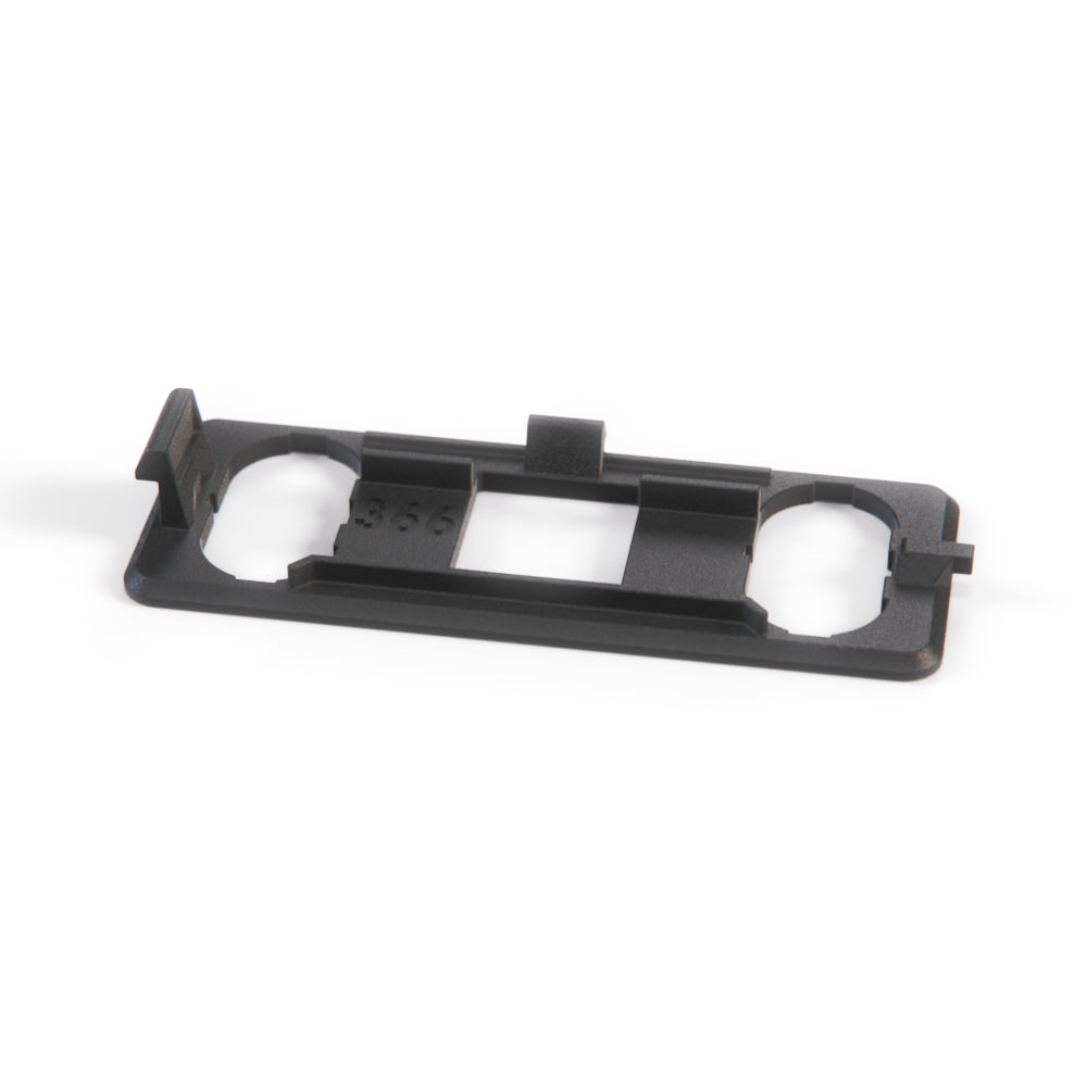 Electric Window Switch Bezel Trim – Ford Escort RS Cosworth (Black, 6740338) — view 3