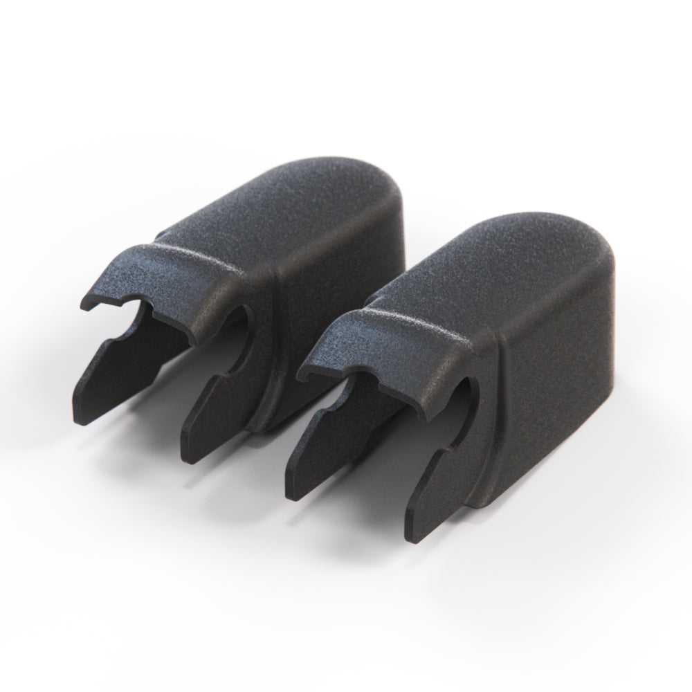 Ford Escort RS Cosworth Front Wiper Arm Covers Set Of 2 Black — view 2