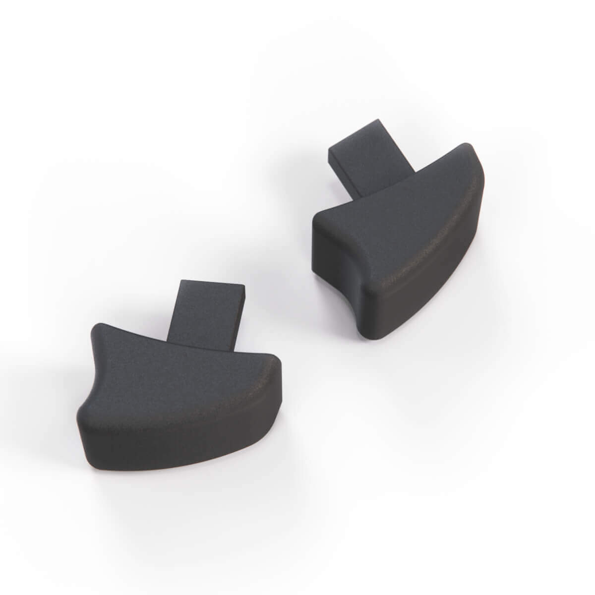 Ford Escort RS Turbo I II Recaro Seat Tilt Lever Knob Set of 2 Black