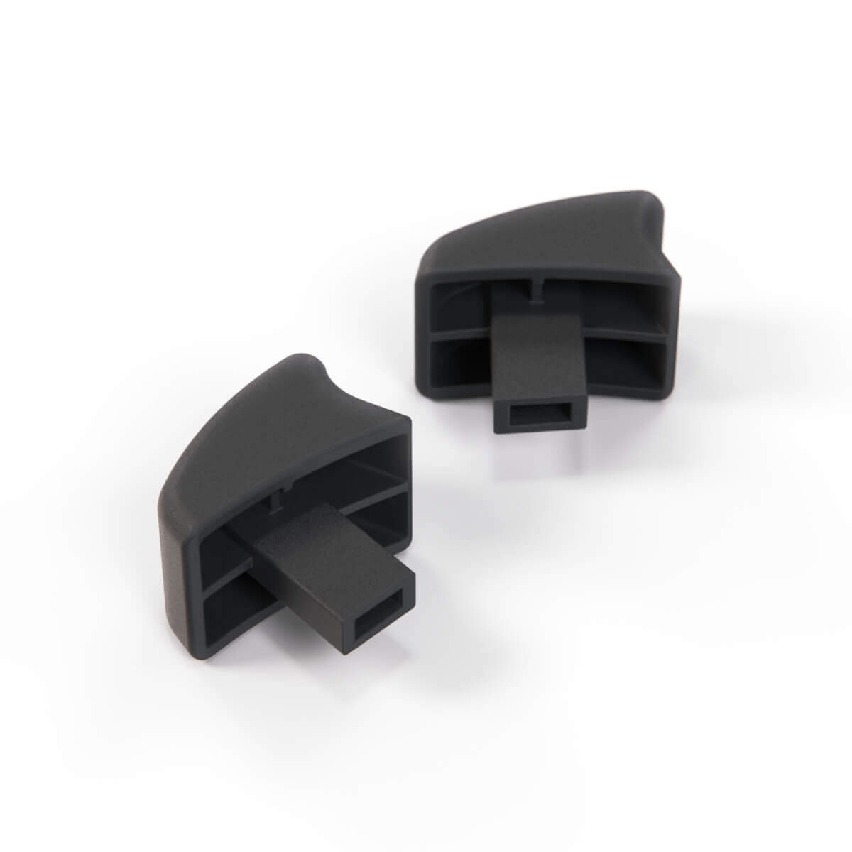 Ford Escort RS Turbo I II Recaro Seat Tilt Lever Knob Set of 2 Black — view 2