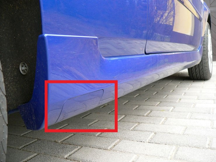 Ford Fiesta Mk6 ST150 Set Of Jacking Point Covers Left Or Right Primed 1354162 / 1354166 — view 3