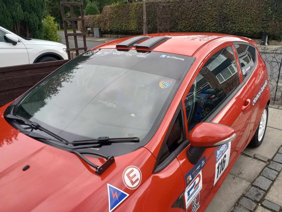Ford Fiesta R2 Rally ST S1600 Roof Vents Race Set of 2 Black or Primed — view 8