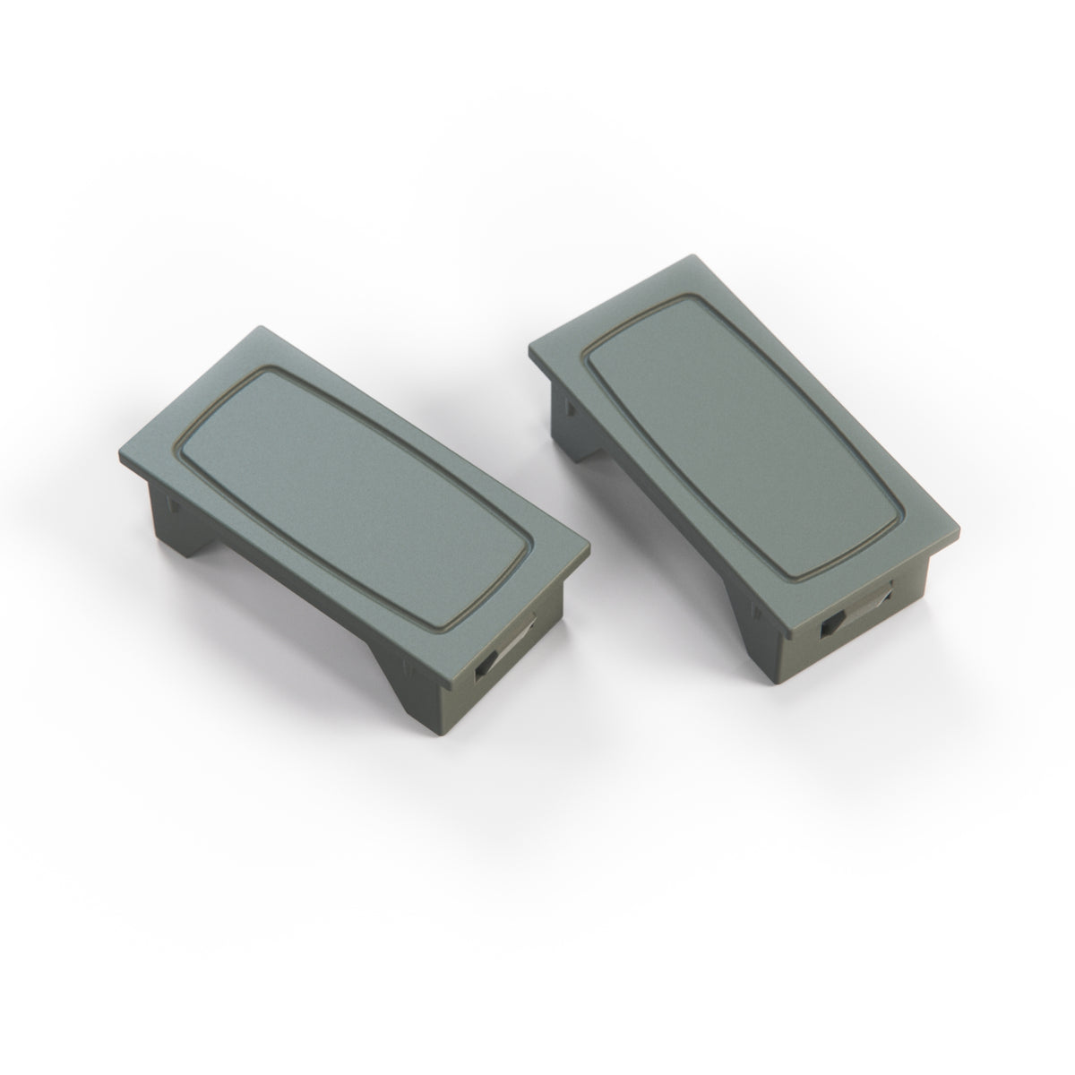 Ford Fiesta Sierra Window Lift Switch Cover Cap Set of 2 Black or Gray (6109315) — view 5