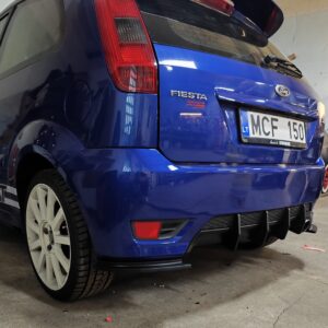 Ford Fiesta ST150 Diffuser Fins Set of 4 Black — view 3