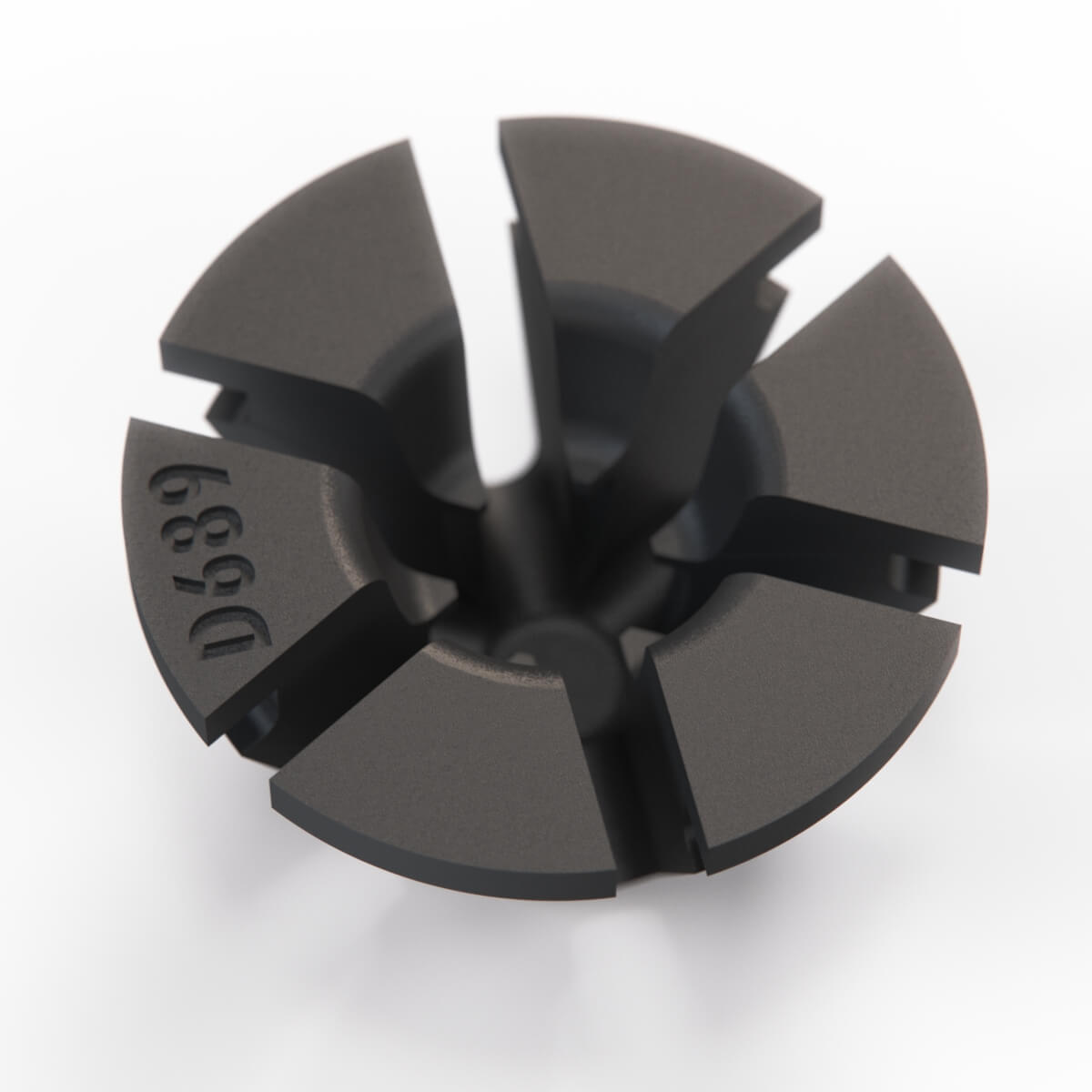 Ford Mondeo Mk5 2.0tdci Engine Cover Rubber Grommet Mount Black — view 4