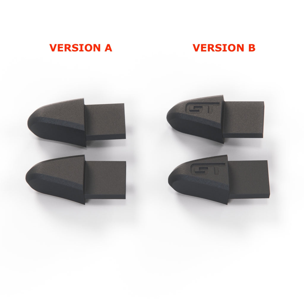 Ford Mustang V Seat Release Lever Blank or GT Set of 2 Black (5R3Z-6362762-AAC)