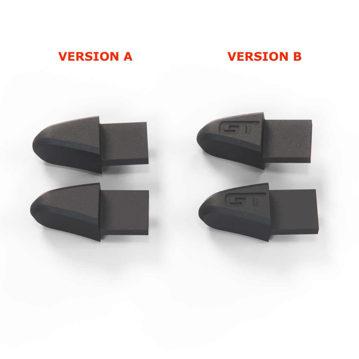 Ford Mustang V Seat Release Lever Blank or GT Set of 2 Black (5R3Z-6362762-AAC)