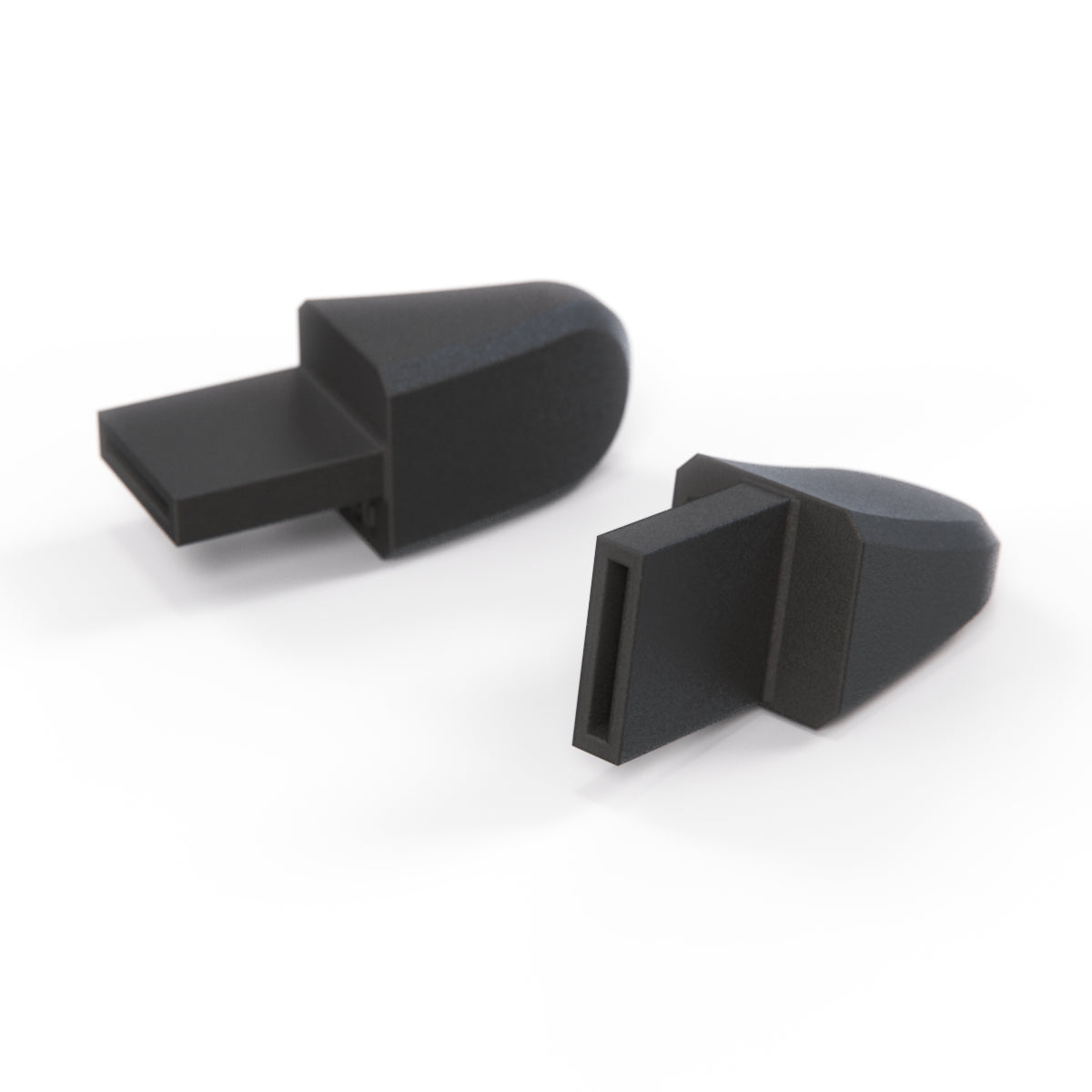 Ford Mustang V Seat Release Lever Blank or GT Set of 2 Black (5R3Z-6362762-AAC) — view 2