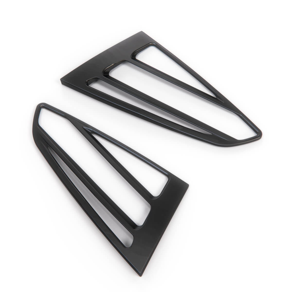 Ford Mustang VI Rear Side Windows Custom Covers 3 Version 6 Exterior Colours — view 2