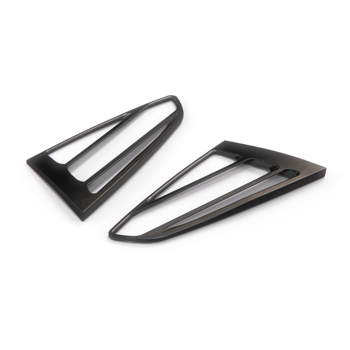 Ford Mustang VI Rear Side Windows Custom Covers 3 Version 6 Exterior Colours — view 3