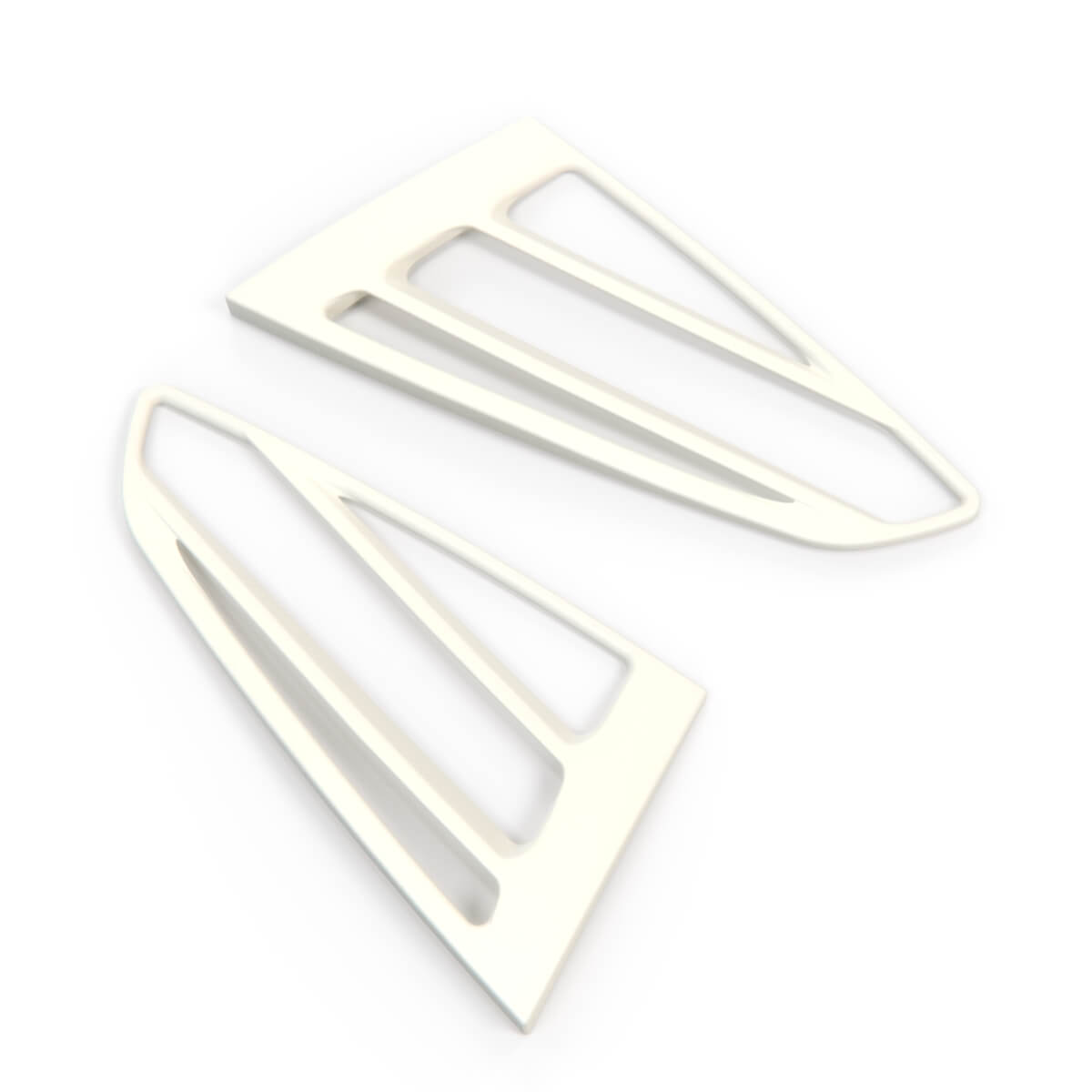 Ford Mustang VI Rear Side Windows Custom Covers 3 Version 6 Exterior Colours — view 7