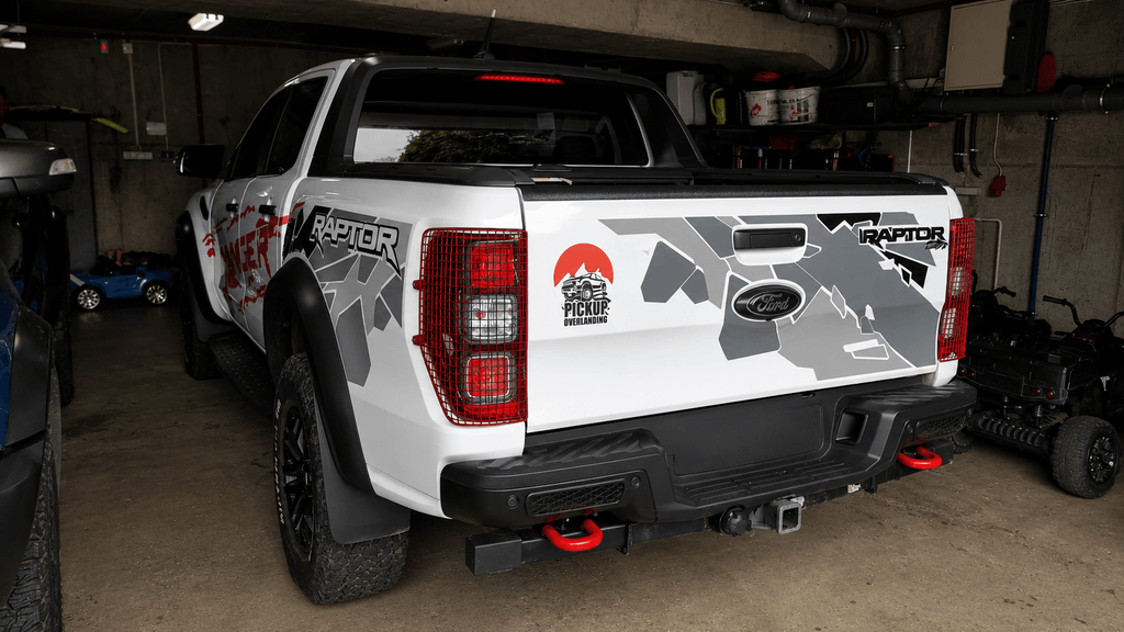 Ford Ranger Raptor Taillight Steel Protective Net Covers Set of 2 Exterior Colours — view 6