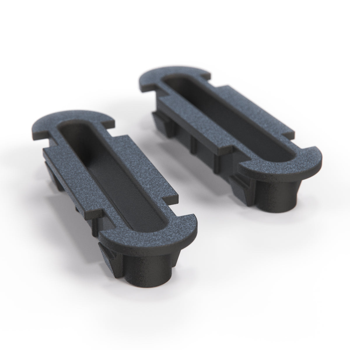 Ford Sierra Cosworth Grill Bracket Guides Set of 2 Black (6098406) — view 2