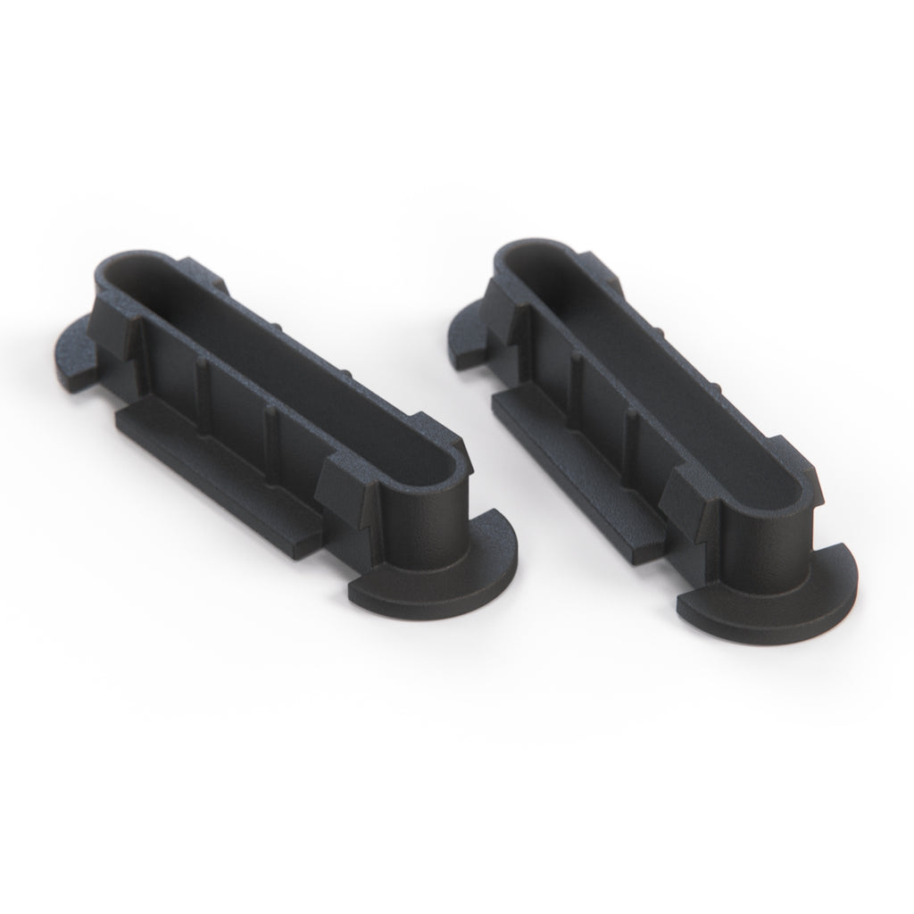 Ford Sierra Cosworth Grill Bracket Guides Set of 2 Black (6098406) — view 3