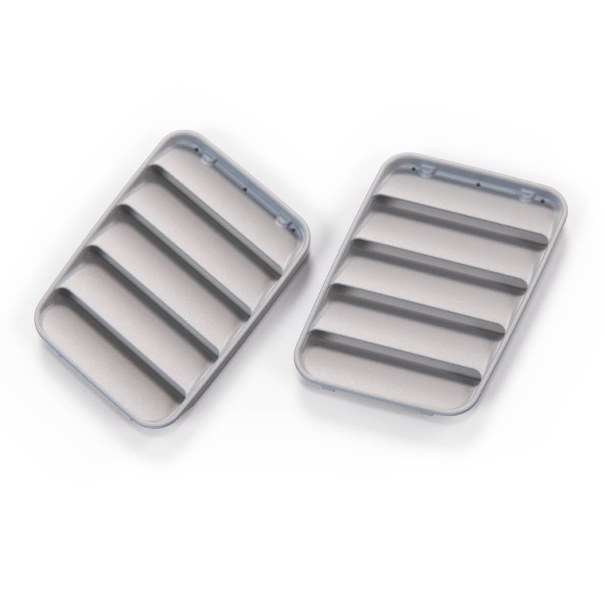 Ford Sierra Cosworth MK1 Bonnet Vents Cover Pair Primed 25 Mm Height (1661742 & 1661743) — view 3