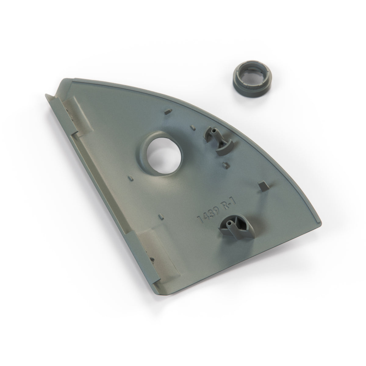 Ford Sierra Inner Triangle Mirror Cover Left or Right Black or Gray (1647456 / 1647454 & 1610151) — view 4