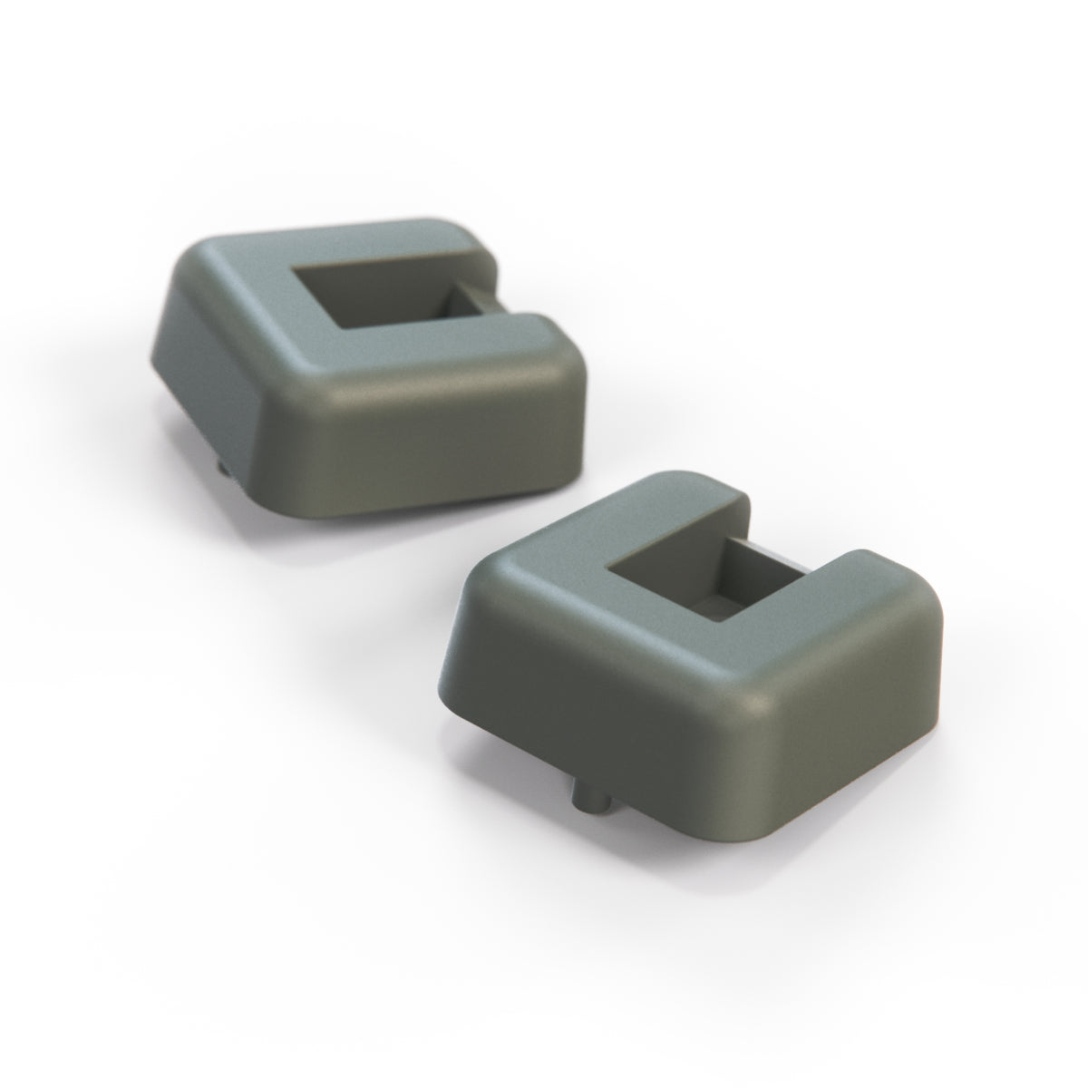 Ford Sierra Load Compartment Cover Retainer Set of 2 Black or Gray (6185774) — view 2