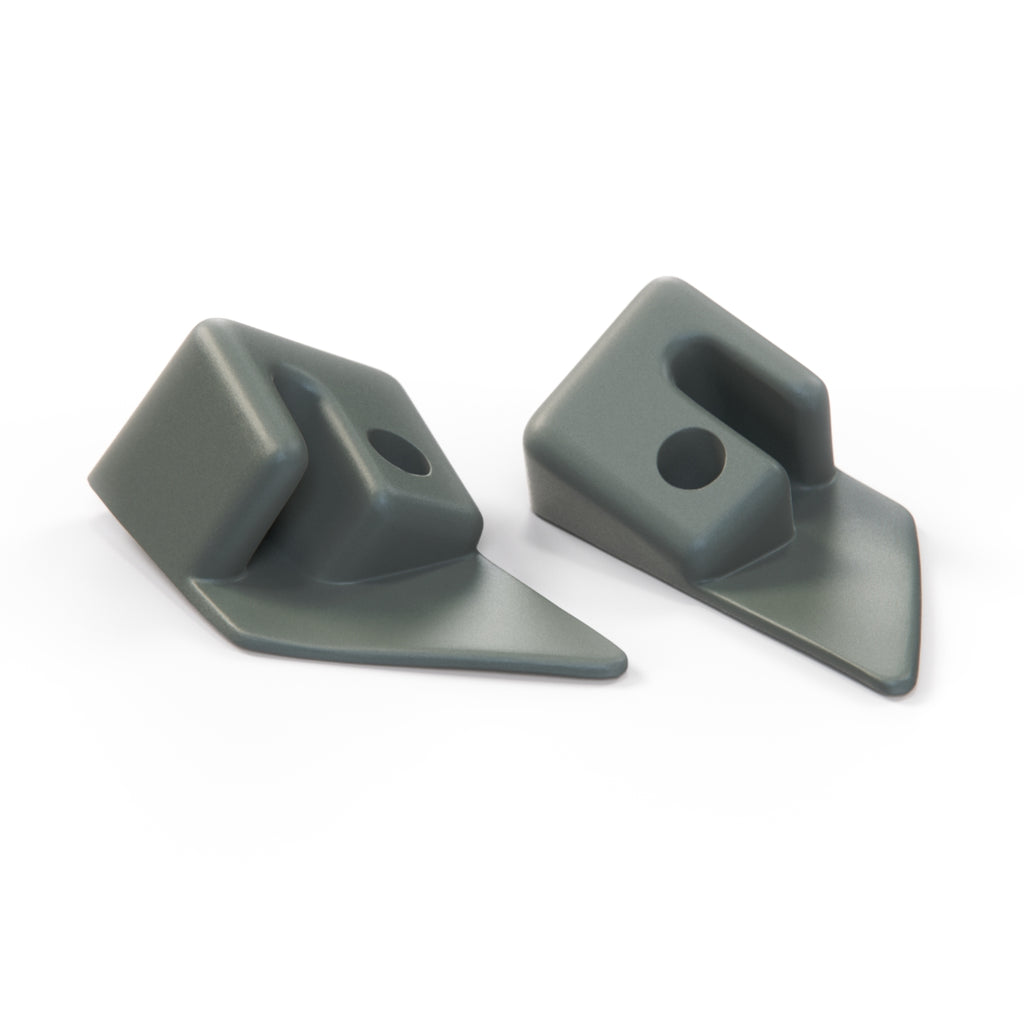 Ford Sierra Load Compartment Cover Retainer Set of 2 Black or Gray (6461958 & 6461957) — view 2