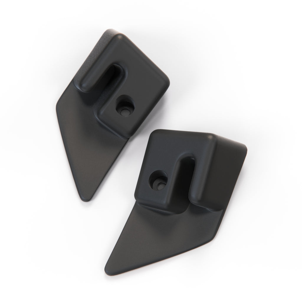 Ford Sierra Load Compartment Cover Retainer Set of 2 Black or Gray (6461958 & 6461957) — view 6