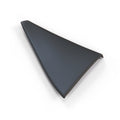 Ford Sierra Rear Internal Door Card Window Triangle Trim Left or Right Black or Gray 83BBA254K05AAW / 83BBA254K06AAW — view 6